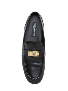 Find DOLCE & GABBANA Ariosto Leather Loafers on Editorialist. Brushed leather upper. Front strap with metal logo plaque closure. Leather sole Luxury Leather Loafers With Leather Footbed For Formal Occasions, Luxury Formal Loafers With Leather Footbed, Luxury Business Loafers With Leather Footbed, Luxury Leather Business Loafers, Luxury Leather Shoes With Leather Footbed For Business, Luxury Business Leather Shoes With Leather Footbed, Designer Calf Leather Dress Shoes For Office, Luxury Business Loafers With Removable Insole, Designer Business Leather Shoes With Leather Footbed