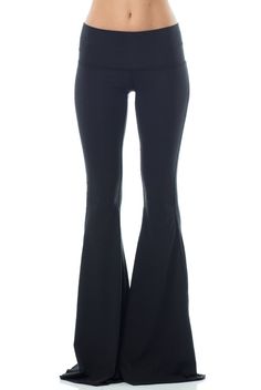 Teeki Solid Black Bell Bottom Black Bell Bottoms, Black Bell Bottom, Yoga Bottoms, Activewear Fashion, Bell Bottom Pants, Bell Bottom, Yoga Women, Bell Bottoms, The Earth