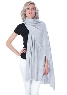 PRICES MAY VARY. 215 X 65cm 2 Ply beautiful knitted shawl. Fits for woman or girls of any age Certified 100% pure, warm, incrediably soft, smooth, and healthy cashmere shawl with ribbed edges makes it durable Versatile on the way of wearing. Perfect for gift to your mother, girlfriend, wife or sister on any occasion. Wash cold with maximum water temperature of 30°C. Hand wash or machine wash in laundry bag. Dry flat and do not tumble dry. Always fold for storage do not hang A stole is very soft Cashmere Wrap Shawl, Cashmere Travel Wrap, Travel Fashion Girl, Travel Outfit Plane, Spring Travel, Travel Wrap, Knitted Shawl, Travel Blanket, Travel Pack