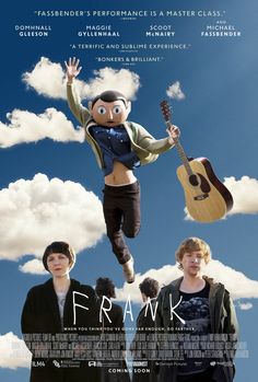 a movie poster with two people jumping in the air and one person holding a guitar