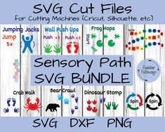 svg cut files for cutting machines, cricut silhouettes and other crafts