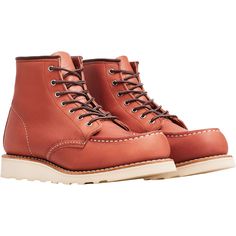 Classic Red Workwear Boots, Red Steel Toe Work Boots With Round Toe, Red Rugged Moc Toe Boots, Red Round Toe Workwear Boots, Red Round Toe Work Boots, Red Round Toe Boots For Work, Winter Workwear Moc Toe Waterproof Boots, Red Work Boots With Reinforced Snip Toe, Red Boots With Reinforced Heel For Work