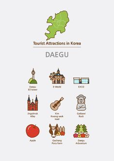 tourist attractions in korea info graphic design stock photo and royalty free images at getdraed com