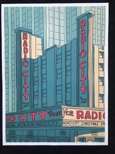 an image of radio city christmas card