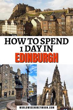 how to spend 1 day in edinburgh