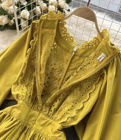 Cute A line long sleeve dress fashion dress Fabric: blended Color: yellow, white Size(cm): S, M, L, XL S length 92 bust 100 waist 74 M length 93 bust 104 waist 78 L length 94 bust 108 waist 82 XL length 95 bust 112 waist 86 For more pictures of the dress, please contact us, thank you. Knee Sleeves, Lantern Sleeves, Dress Fashion, Above The Knee, Dress Fabric, Yellow White, Red Leather Jacket, Sleeve Dress, Dress Length