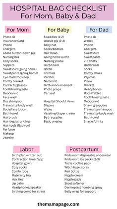 Wow! This hospital bag checklist is so detailed and full of information! I was stressed about what I needed to pack and now I feel so ready. This checklist has all the hospital bag items I could possibly need. #hospitalbagchecklist