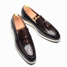 #Color_Coffee Elegant Brown Monk Strap Slip-on Shoes, Luxury Brown Tassel Loafers For Business, Formal Brown Slip-on Shoes, Brown Formal Slip-ons, Luxury Brown Tassel Loafers For Semi-formal Occasions, Luxury Brown Tassel Loafers For Semi-formal, Formal Brown Slip-ons, Brown Monk Strap Shoes For Business Casual, Luxury Brown Loafers For Semi-formal Occasions