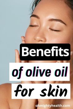 Being Spanish, olive oil is my staple oil. I use for everything, and I highly recommend you use it as part of your skincare routine! Olive Oil Face Benefits, Is Olive Oil Good For Skin, Olive Oil Uses Beauty, Olive Oil For Face Skincare, Olive Oil For Skin Skincare, Face Oil Skin Care Routine, Olive Oil On Face, Olive Oil Face Moisturizer, Olive Oil On Skin