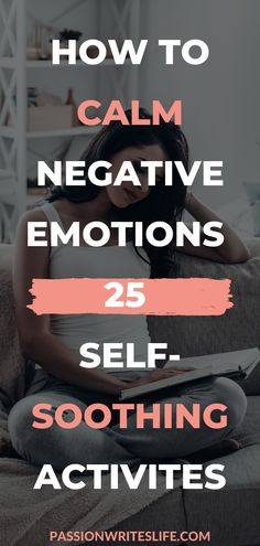 If you’ve experienced trauma, it can be difficult not to feel hurt or upset when reminded of painful past events. Self-soothing can help you feel better. Check out this list of 25 self-soothing techniques for letting go of negative emotions. Self Soothing Techniques Adults, Self Soothing For Adults, Self Soothing Techniques, Soothing Activities, Self Soothing, How To Relax Your Mind, Therapy Interventions, Sensitive Soul