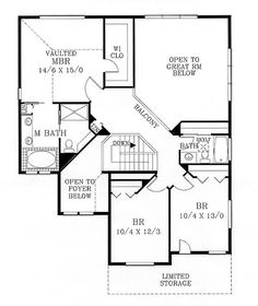 the first floor plan for a home