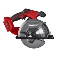 the milwaukee circular saw is being used to cut wood with a cordless blade and attachment