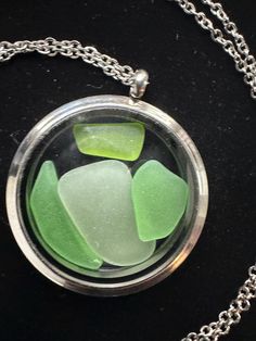 We found sea glass on the beaches of Vero Beach, Florida.  Great gift for yourself or someone else. Round Sea Glass Beach Jewelry, Round Sea Glass Jewelry For Beach, Clear Glass Jewelry For Beach, Green Beachy Jewelry For Beach Season, Beachy Green Jewelry For Beach Season, Green Recycled Glass Beach Jewelry, Recycled Glass Green Jewelry For Beach, Green Recycled Glass Jewelry For The Beach, Lucky Gifts