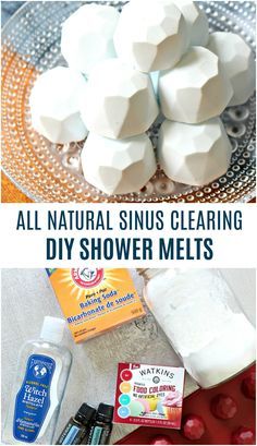 all natural sinus clearing diy shower melts are easy to make and so fun