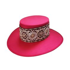 Introducing our sophisticated Boater Hat, meticulously crafted to elevate your style game. Made from luxurious polyester suede in a vibrant red hue, this hat is a standout piece in any ensemble. Adorned with a striking band featuring shades of red, light brown, and ivory, along with a charming tassel accent, our Boater Hat exudes elegance and flair.With a crown height of 3.5" and a brim width of 3.5", this hat boasts a structured shape that adds a touch of refinement to your look. The fitted ela Designer Curved Brim Hats For Parties, Luxury Flat Brim Fedora For Parties, Scarf Coverup, Rebecca Black, Boater Hat, Kids Scarf, Back Jewelry, Blazer With Jeans, Holiday Jewelry