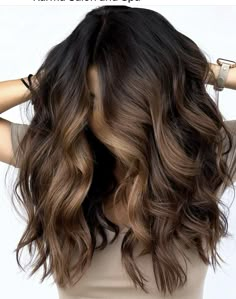 Medium Balayage Hair, Balayage Straight Hair, Highlights For Dark Brown Hair, Cinnamon Hair, Black Hair Balayage, Light Blonde Highlights, New Hair Ideas, 2023 Hair