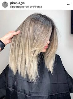 Hair Layers, Layers Short, Balayage Blonde, Long Hair With Bangs