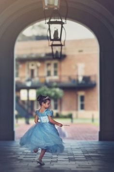 ""QUEEN OF THE KINGDOM PRINCESS DRESS COSTUME"" - Trish Scully Child Princess Dress Costume, Trish Scully, Blue Princess Dress, Dress Layers, Mickey Halloween Party, Fairytale Gown, Real Princess, Full Skirts, Fairy Godmother