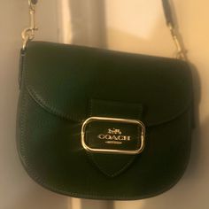 Green Coach Purse Nwt Snake Skin Strap Authentic Leather And Brand Quality Purse Formal Green Coach Bag, Coach Green Shoulder Bag For Formal Occasions, Green Coach Shoulder Bag For Formal Occasions, Formal Green Coach Shoulder Bag, Coach Green Bag With Gold-tone Hardware, Green Coach Shoulder Bag With Gold-tone Hardware, Coach Green Shoulder Bag With Gold-tone Hardware, Green Coach Shoulder Bag For Evening, Green Coach Purse