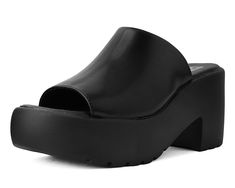 Black Bubble Mule Heel Mule Heel, Mule Heels, Mule Shoes, Shoes Outlet, Bring Back, Shoe Store, Vegan Friendly, Mule, Black Suede