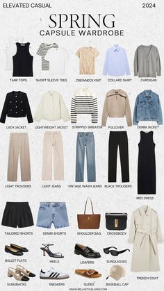 spring capsule wardrobe 2024 Outfit For Spring 2024, Outfits Spring 2024 Women, Spring 2024 Wardrobe Capsule, Capsule Wardrobe Outfits Spring 2024, French Spring Capsule Wardrobe 2024, Spring 24 Outfits, Chic Spring Outfits 2024, Capsule Spring 2024, Spring Capsule Outfits