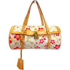 Limited Edition - Beyond Cute!! Louis Vuitton White, Pretty Bags, Louis Vuitton Bags, Cherry Blossom, Vintage Y2k, Louis Vuitton Bag, Blossom, Color White, Limited Edition