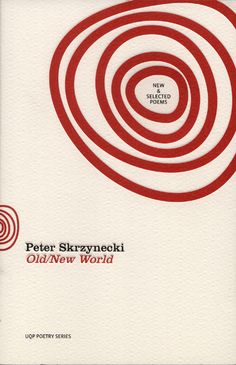 the cover of peter skryzekki's new world, with red spirals