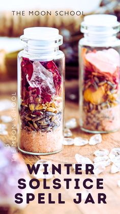 3 Essential Winter Solstice Spells to Cast this Yuletide Winter Solstice Spell Jar, Make It Snow Spell, Garlic Protection Spell, Winter Solstice Witchcraft, Yule Spell Jar, Yule Jar, Witch Balls Diy Yule, Yule Spells, Solstice Spells