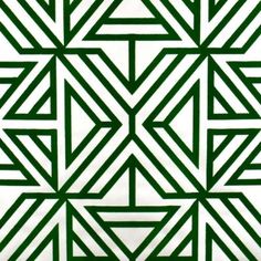 a white and green pattern with black lines