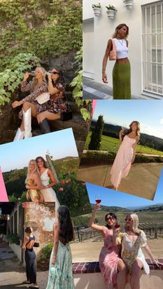 Summer winery outfit ideass Summer Winery Outfit, Summer Wineries Outfit, Winery Outfit Summer, Winery Outfit, Wine Tasting Outfit, Summer Wines, Italy Outfits, Picture Poses