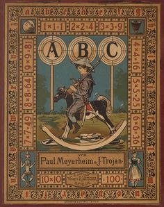 1883 Graphisches Design, Abc Book, Childhood Books, Sci Fi Books