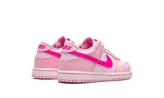 Shop Dunk Low PS "Triple Pink" at Stadium Goods, the world's premier marketplace for authentic sneakers and streetwear. Fast shipping, easy returns. Nike Triple Pink Dunks, Nike Dunk Low Triple Pink Outfit, Womens Dunks Low, Cheap Nikes Shoes For Women, Low Pink Dunks, Light Pink Nike Dunks, Nike Shoes Women Pink, Triple Pink Low Dunks, Barbie Nikes