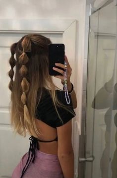 25+ Cute Back to School Hairstyles for Girls - HubPages Rave Hair, Hairstyles Hoco, Festival Hair, Hair Stylist Life, Hair Updo, Hoco Hair