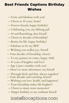 Celebrate your best friend's special day with heartfelt and unique birthday wishes for best friend! Find the perfect words to express your love, appreciation, and friendship in these warm and wonderful birthday messages. Make their birthday unforgettable with our collection of heartfelt wishes One Word Birthday Wishes For Best Friend, Unique Birthday Wish For Best Friend, Wish For Friendship Day, Bdy Wishes For Best Friend Story, Birthday Wishes In Unique Way, Birthday Wish Caption For Best Friend, Happy Birthday Bestie Captions, Bday Captions For Best Friend Short, One Line Birthday Wishes For Best Friend