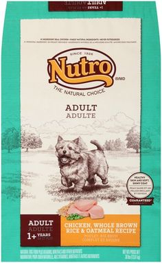 nutro adult dog food with chicken and brown rice