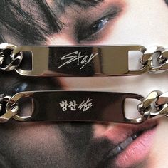 A customisable bracelet for stay with members names written in Hangul Strainless steel - can be worn all the time in any condition and won't rust, tarnish or make your wrist green like other metals do. Name Writing, Chain Link Bracelet, Link Bracelets, Chain Link, Jewelry Bracelets, Spain, Make Your, Make It Yourself, Bracelet