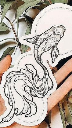 Womens Arm Patchwork Tattoos, Heart Koi Fish Tattoo, Koi Fish Henna Tattoo, Guppy Fish Tattoo Design, Koi Fish Design Tattoo, Flower Fish Tattoo, Koi Fish Sketches, Guppy Fish Tattoo, Koi Fish Art Aesthetic