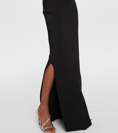 Mirabi halterneck cutout maxi dress in black - Aya Muse | Mytheresa Aya Muse, Cutout Maxi Dress, Black Maxi Dress, Evening Wear, Muse, Black Dress, Angeles, Maxi Dress, Black