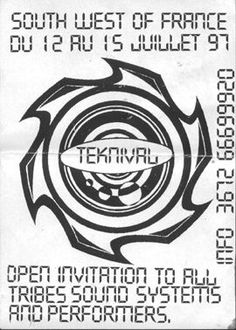 an advertisement for the festival with some type of writing on it, and black and white lettering