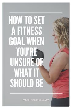 3 Steps to Set a Fitness Goal You'll Actually Be Excited About. For the women that lack a well-defined health goal, this blog post will walk you through the process of how to set a fitness goal when you're unsure of what is should be. Whether you're new to working out or just in need a spicing up your routine to keep it from feeling stale- this post will help you feel happy about having a fitness plan in your life! via @msfitfarmer Fitness Goal Ideas Women, Ab Workout Plan, Workout Essentials, High Intensity Interval Training, Health Goals, Workout Guide, Fitness Planner