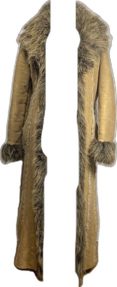 Long Fitted Fur Coat With Faux Fur Lining, Fitted Long Fur Coat With Faux Fur Lining, Long Fitted Outerwear With Faux Fur Lining, Fitted Long Outerwear With Faux Fur Lining, 70s Coat, Fur Coat Vintage, Womens Jackets, Penny Lane, Vintage Fur