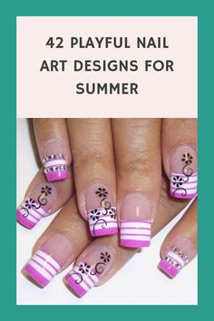 What a beautiful day to have fun with your nails! Let your nails scream the new season with bright colors before you get down to the beach. Summery pastels,