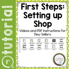 the first steps to setting up shop videos and ppf instructions for new seller's