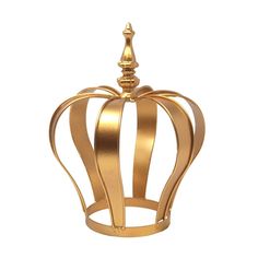 This gorgeous large metal crown is perfect base centerpiece for weddings, bridal shower, princess or prince, quinceanera, birthdays, promenade or royal theme parties. Decorate crown with ribbons, gemstones, fresh flowers, candles or add this as your final touch for large cakes. Made out of hefty and sturdy metal that will not bend easily. Height: 8-1/2 inches Width: 6 inches (diameter) Base width: 4 inches (diameter) Weight: 0.7 lbs. Royal Theme Party, Crown Centerpiece, Crown Cake Topper, Prince Theme, Royal Theme, Royal Baby Showers, Crown Cake, Metal Crown, Quinceanera Party