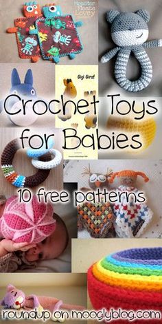 crochet toys for babies 10 free patterns