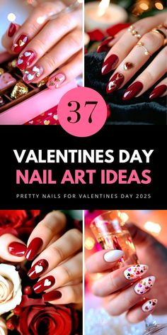 valentine's day nail art ideas that are easy to do and fun for everyone