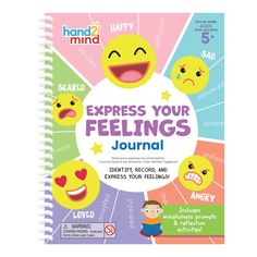 PRICES MAY VARY. KIDS JOURNAL WITH PROMPTS: Using prompts and activities, the Express Your Feelings Journal encourages children to engage with their feelings and make a personal connection with how they feel. EMOTIONAL REGULATION FOR KIDS: This child-friendly mindfulness journal includes a feelings wheel that introduces 20 common feelings that range from comfortable to uncomfortable and cover everything in-between. SOCIAL EMOTIONAL LEARNING ACTIVITIES: Children use this journal to learn to ident Emotions Journal, Feelings Journal, Express My Feelings, Growth Mindset Book, Growth Mindset For Kids, Emotional Books, Reflection Activities, Feelings Wheel, Journal For Kids