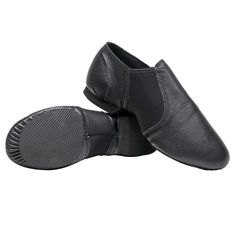 【Black Dance Shoes】Featuring an easy slip-on split sole design for quick changes and convenience【American Size 7 Shoes, 9" X 3.9" X 3.2"】Crafted from soft, durable pigskin genuine leather for comfort, with a high-density EVA reinforced sole【Weight: 0.34 pounds】These shoes offer standard sizing, are lightweight and comfortable, and boast excellent flexibility with breathable materials, allowing for easy movement without sacrificing comfort【Delicately Soft, Abrasion-Resistant, and Non-Slip】Designed with elastic fabric at the arch for snug wrapping and flexible movement【Attractive Looks】Our jazz women's shoes feature a classic black design tailored to complement dancers' attire, showcasing their unique personalities and styles.【Product Video】Video Instructions link: https://youtu.be/pX5WT9xM4 Leather Slip-on Dance Shoes, Classic Slip-on Dance Shoes With Leather Sole, Leather Sole Dance Shoes With Round Toe, Leather Sole Dance Shoes For Practice With Round Toe, Leather Dance Shoes With Leather Sole For Practice, Leather Sole Round Toe Practice Dance Shoes, Practice Dance Shoes With Leather Sole And Round Toe, Leather Dance Shoes With Rubber Sole For Practice, Soft Sole Slip-on Dance Shoes