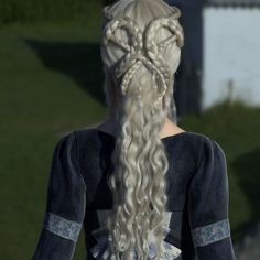 Daenerys Hair, Targaryen Hair, Perfect Curly Hair, Fantasy Hair, Hair Styles 2017, Short Curly Hair, White Hair, Pretty Hairstyles