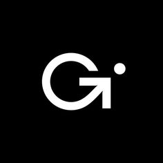 the letter g is made up of white letters on a black background, and it looks like